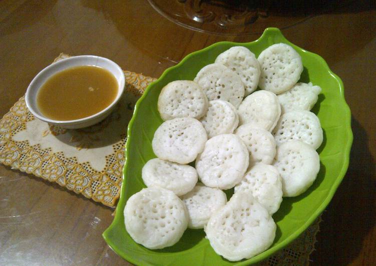 Langkah Mudah untuk Membuat Apem bakar dari nasi Anti Gagal