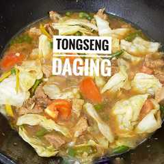 A picture of Tongseng Daging Tanpa Santan.