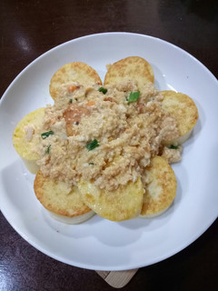 Foto resep Salted egg tofu