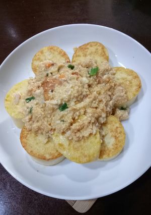 Foto resep Salted egg tofu
