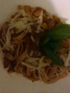 Una foto de Pasta boloñesa