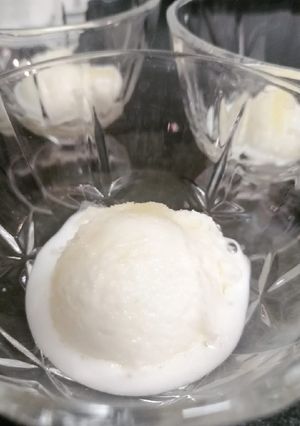 Una foto de Sorbete de Limón