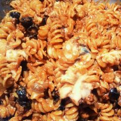 A picture of Super Easy Garlic Olive Fusilli for Beginners.