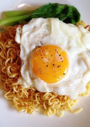 Hình của món Mì Trứng xào.