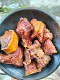 Lidah sapi bacem
