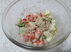 Foto principal de 🇮🇱 Ensalada "israelí" vegana 🥗