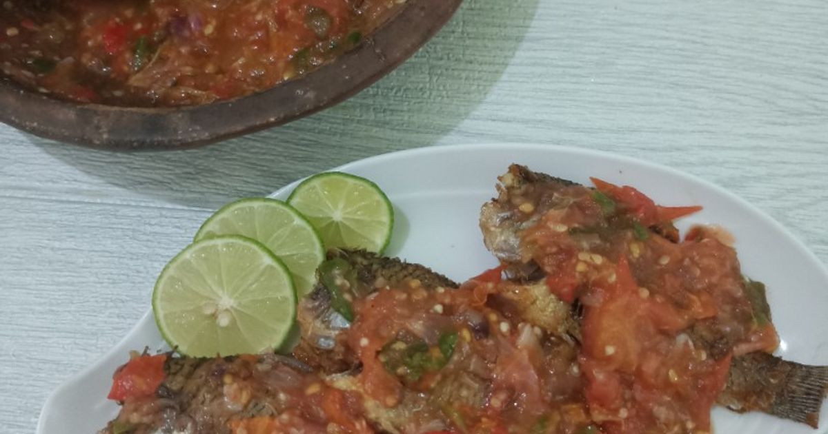Nila sambal Cobek