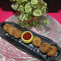 A picture of Airfryer Cheese Stuffed Mixed Veggies Patties.