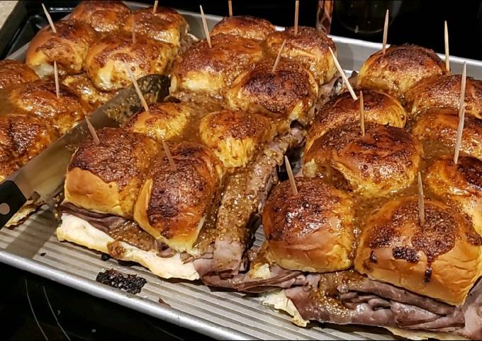 Simple Way to Make Quick Roast Beef Sliders