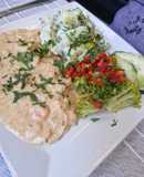Camarones al Ajillo