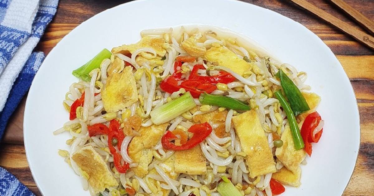 Resep Tumis Tauge Telur Oleh Giacinta Permana Cookpad