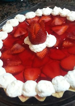 Una foto de Tarta de frutilla
