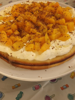 Una foto de Torta Celebración 🥳 (Facilísima, rica y pocos ingredientes) 👶Apta +24m
