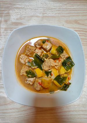Foto resep Tahu Tempe Kuah Santan