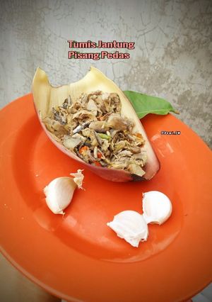 Foto resep Tumis Jantung Pisang Pedas