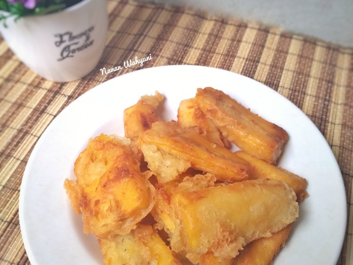 Cara Membuat Pisang goreng crispy (kriuknya tahan lama) Kekinian