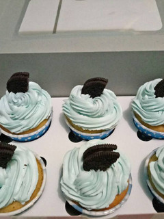 Foto resep Vanilla shark cupcake