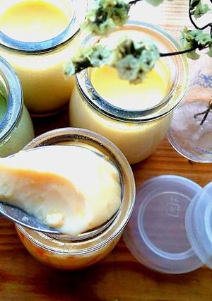 Hình của món Caramel hay bánh Flan.