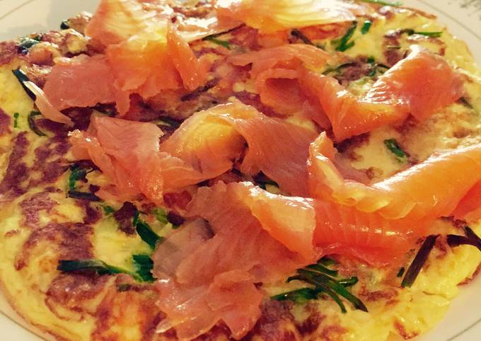 Trout Ribbon Omelette