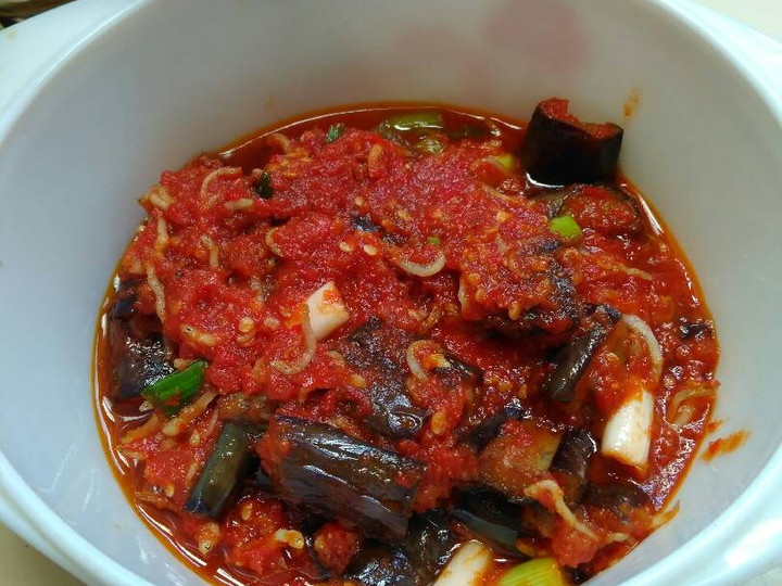 Bagaimana Membuat Terong Ungu Sambal, Lezat Sekali