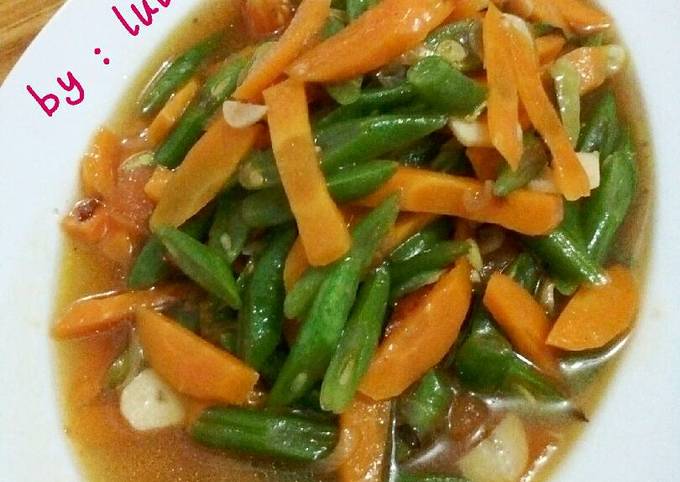Resep Tumis buncis wortel oleh Lulu.fu - Cookpad