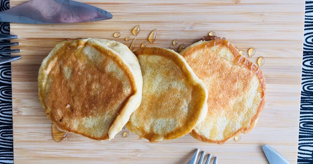 Soufflé pancake 🥞 Recipe by Shu - Cookpad