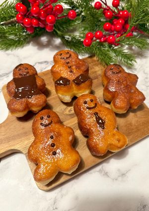 Foto principal de Berlinas en forma de muñeco - Adviento Navidad Cookpad