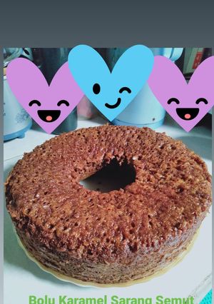 Foto resep Bolu Karamel Sarang Semut Simple Anti Gagal