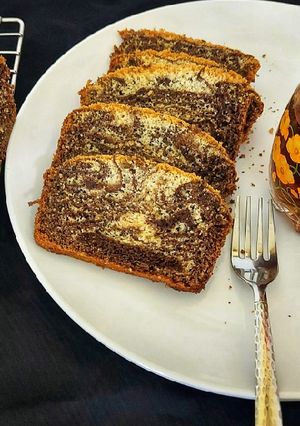 A picture of Zebra Cake.