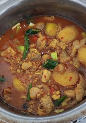 Foto resep Tongseng ayam tanpa santan..