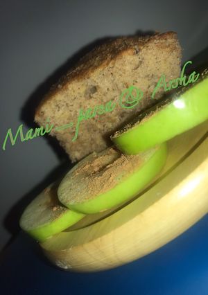 عکسی از دستور كيك سيب دارچينى