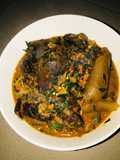 Six ingredients ogbono soup
