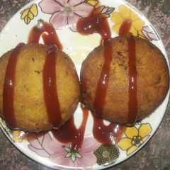 A picture of Suji ki kachori.