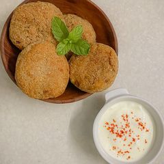 A picture of Oats-Aloo Cutlet.