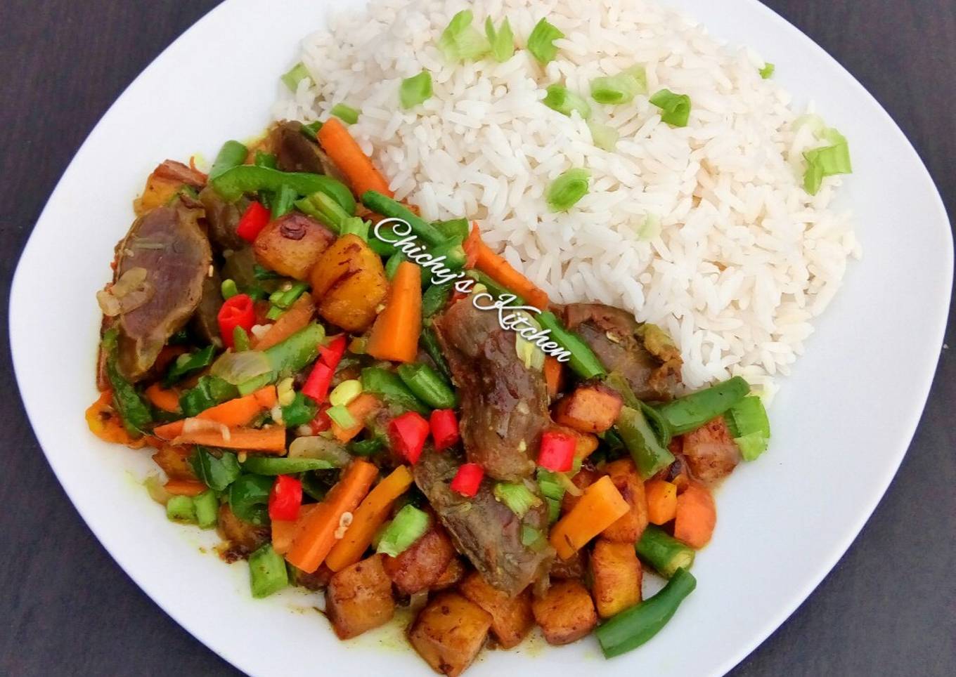 Gizdodo & Veg stir fry