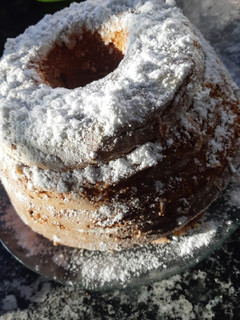 Una foto de Budín de banana y dulce de leche en 10 min