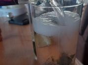 Una foto de mojito sin alcohol