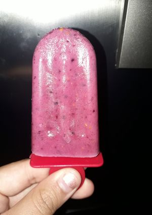 Una foto de Helado frutos rojos
