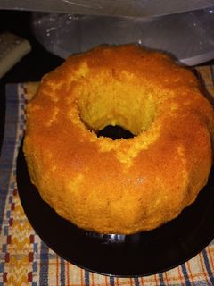 Una foto de Bizcocho de naranja