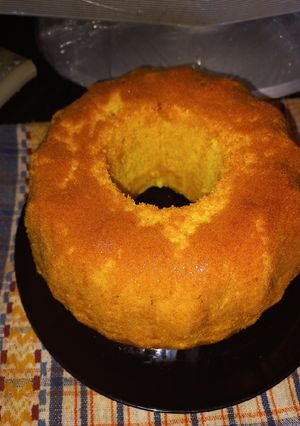 Una foto de Bizcocho de naranja