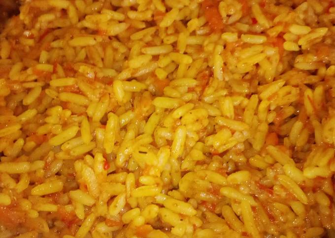 Carrot Jollof Rice