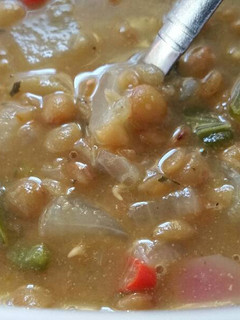A picture of Lentil soup.