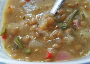 Easiest Way to Cook Tasty Lentil soup