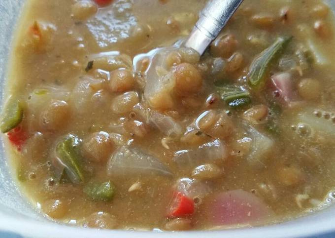 Lentil soup