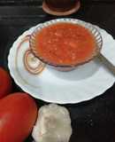 Spicy Garlic Tomato Chutney