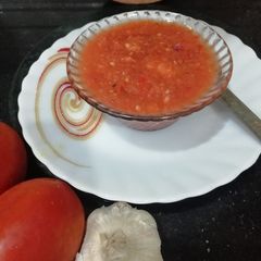 A picture of Spicy Garlic Tomato Chutney.