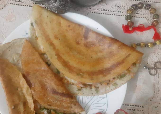 Maize millet dosa