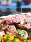 Churrasco a la Pimienta con saltado de Pimientos 👍🇵🇪