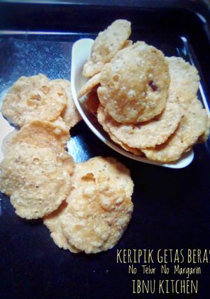 Foto resep Keripik Getas Beras No telur No margarin