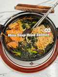 Miso Soup Head Salmon\Miso Sup Kepala Salmon ala Jepang (nikmat)
